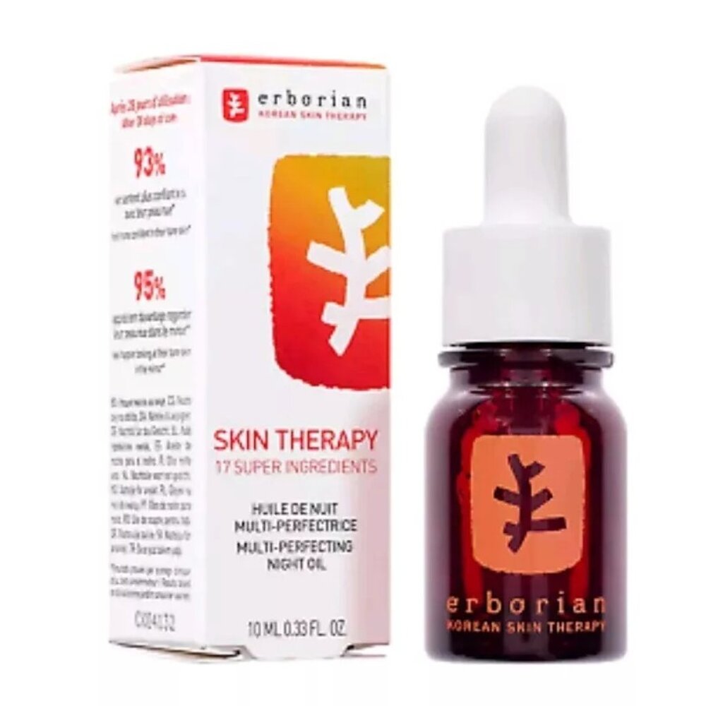 ERBORIAN Skin Therapy Multi-Perfecting Night Oil Serum 10mL / 0.33oz Travel Size